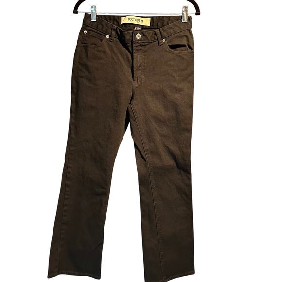 Old Navy Size 6 Avg Black Jeans Bootcut Stretch Denim Everyday Casual Timeless - Picture 1 of 6